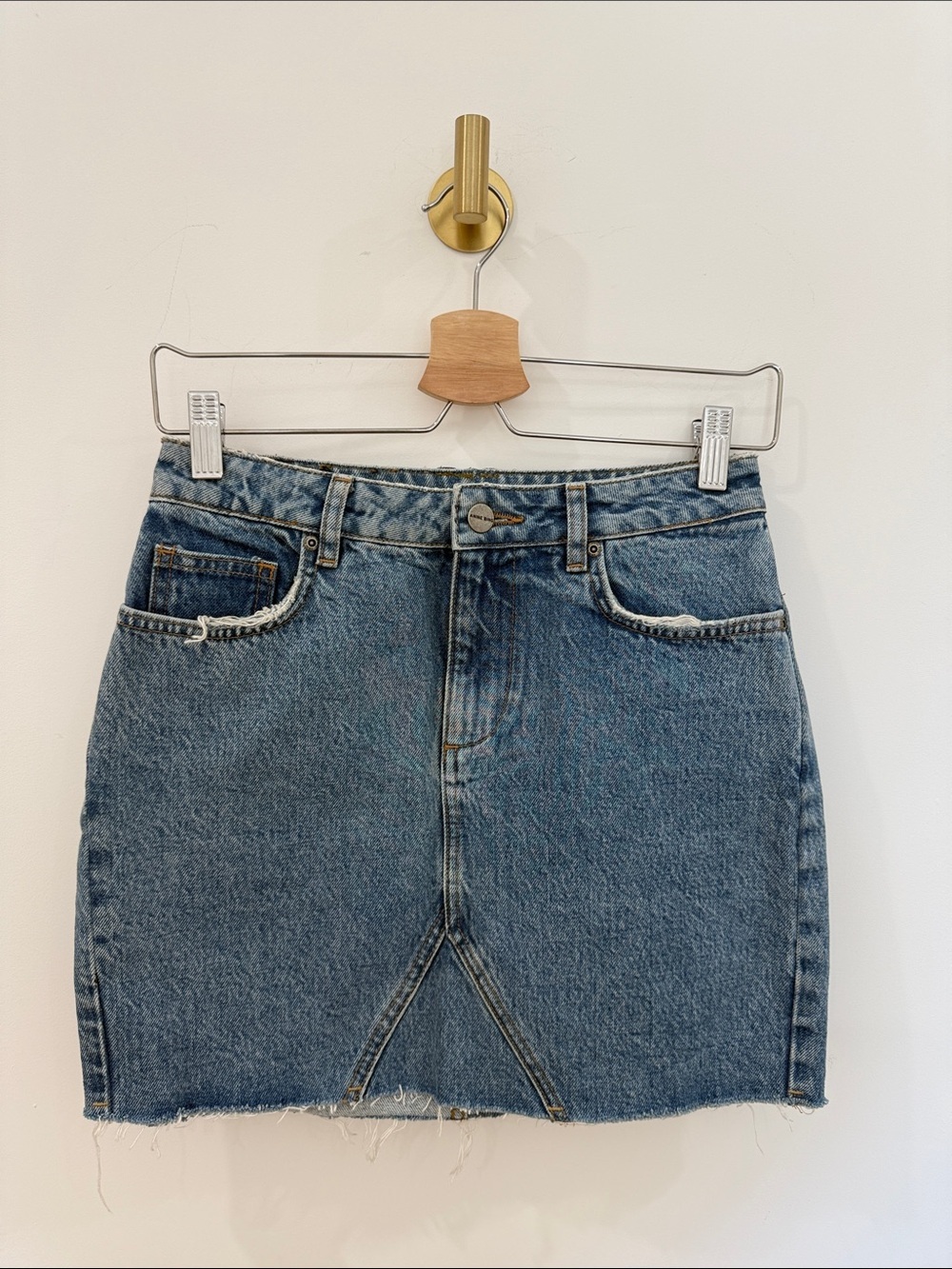 Anine Bing Denim Skirt